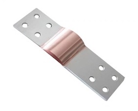 Copper foil welded soft busbar with silver plating