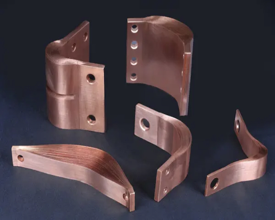 Copper foil welded soft busbar4